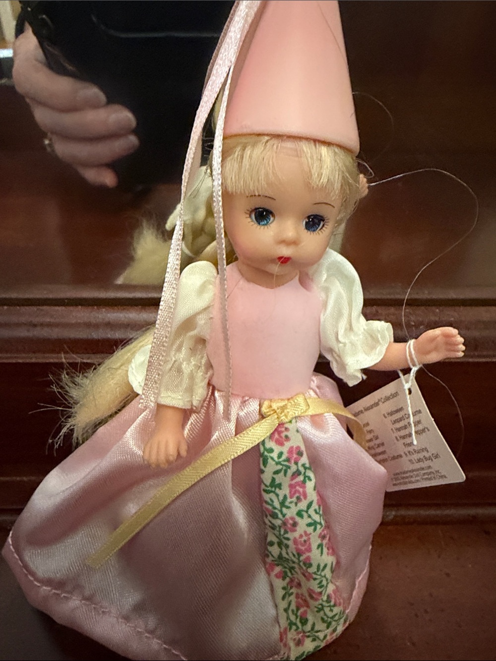 Vintage McDonalds madame Alexander Pink Princess Doll with Floral Trim